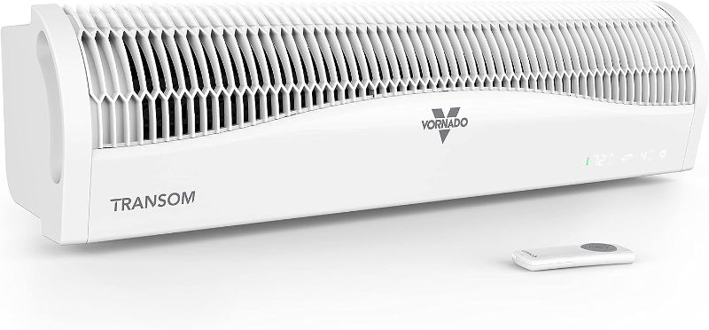 Photo 1 of 
Vornado TRANSOM Window Fan with 4 Speeds, Remote Control, Reversible Exhaust Mode, Weather Resistant Case, Whole Room, Ice White
Color:White
Style:Remote Control
Pattern Name:Fan