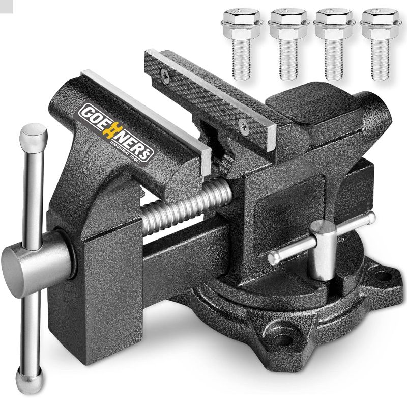 Photo 1 of **STOCK PHOTO FOR REFERENCE** 4 INCH JAW WIDTH PIPE AND BENCH VISE