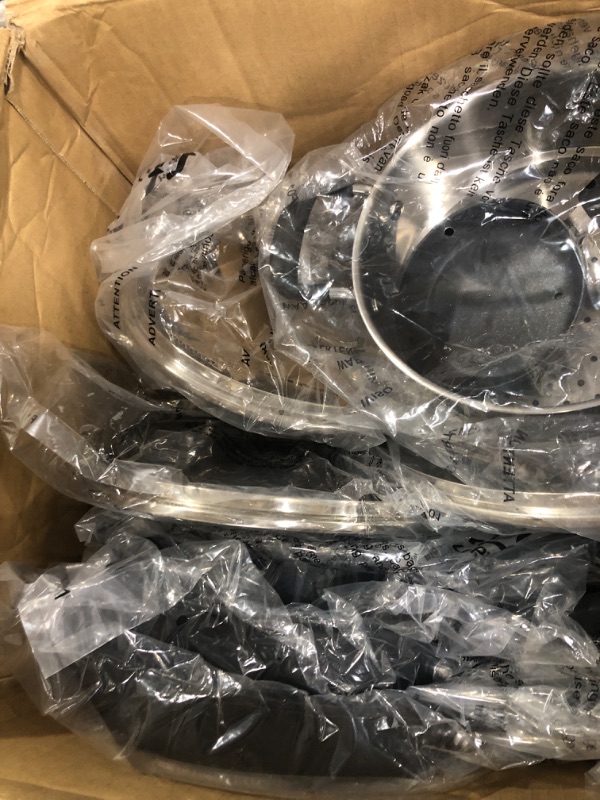 Photo 1 of T-fal Ultimate Hard Anodized Nonstick 17 Piece Cookware Set, Black 17-Piece
