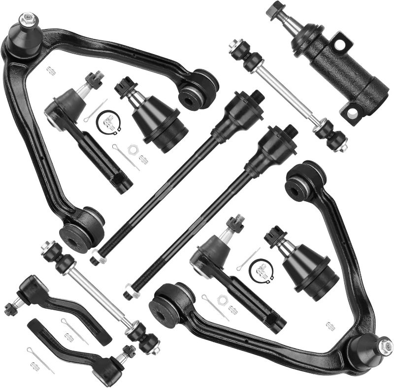 Photo 1 of **READ NOTES BELOW**Left Right Front Upper Control Arm and Ball Joint Assembly Compatible with Cadillac Escalade Chevy Astro Blazer Tahoe GMC K1500 Suburban K2500 Safari Yukon [4WD 4x4 AWD]