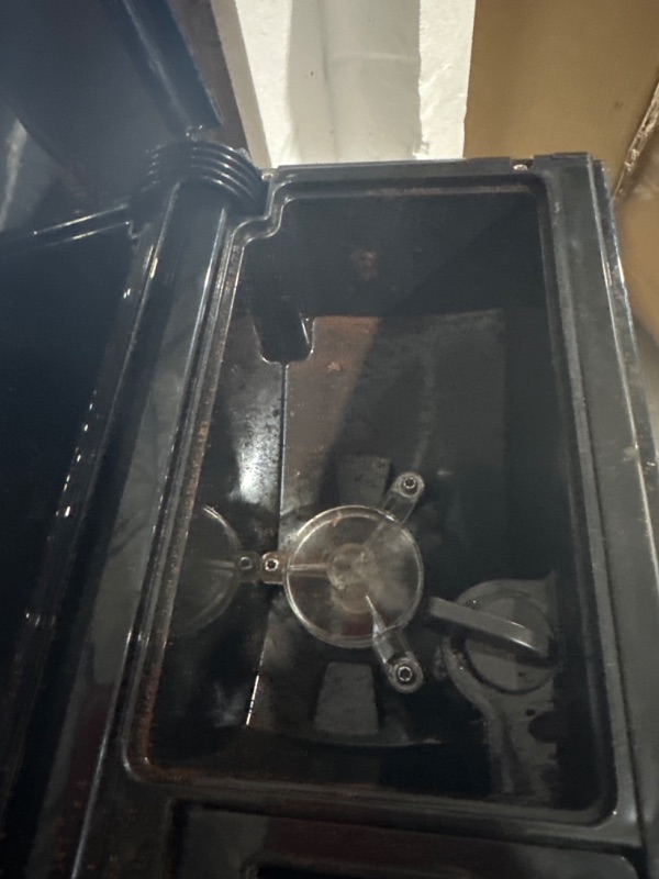 Photo 1 of **READ NOTES BELOW**Eficentline-205 Fully Automatic Espresso Machine, One Touch Coffee Machine with Manual Milk Frother for Cappuccino & Latte, Stainless Steel, Black (Espresso Machine w Milk Frother)