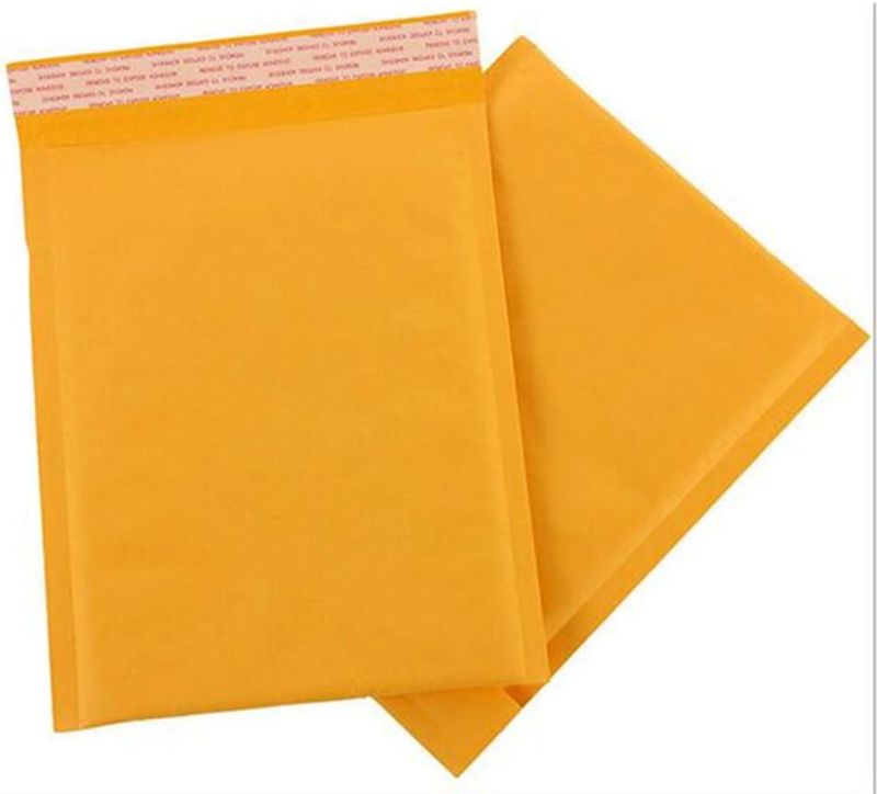 Photo 1 of  Bubble Mailer Courier Bags Waterproof Packaging Bubble Mailers Self Seal Padded Envelopes Bag Kraft Bubble Mailing Envelope Bags 