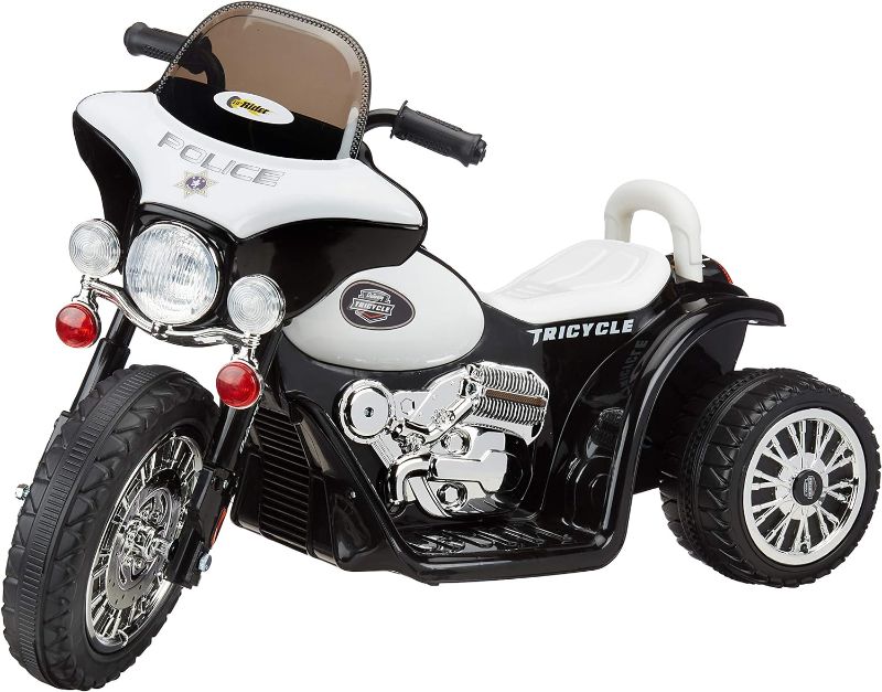 Photo 1 of ***Parts Only Non Refundable***Lil' Rider 80-YJ876B Ride on Toy, 3 Wheel Mini Motorcycle for Kids, Black
