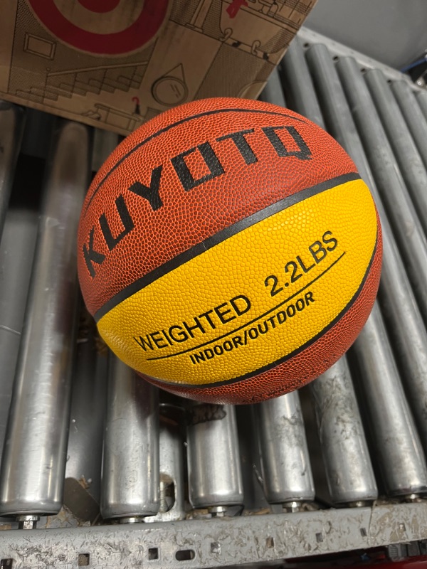 Photo 2 of Baden SkilCoach Shooter's Rubber Training Basketball, 27.5-Inch