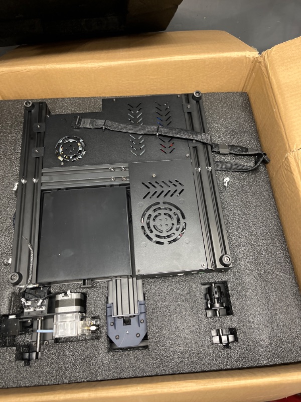 Photo 3 of ***SEE NOTE*** ANYCUBIC Vyper, Upgrade Intelligent Auto Leveling 3D Printer with TMC2209 32-bit Silent Mainboard, Removable Magnetic Platform, Large 3D Printers with 9.6" x 9.6" x 10.2" Printing Size