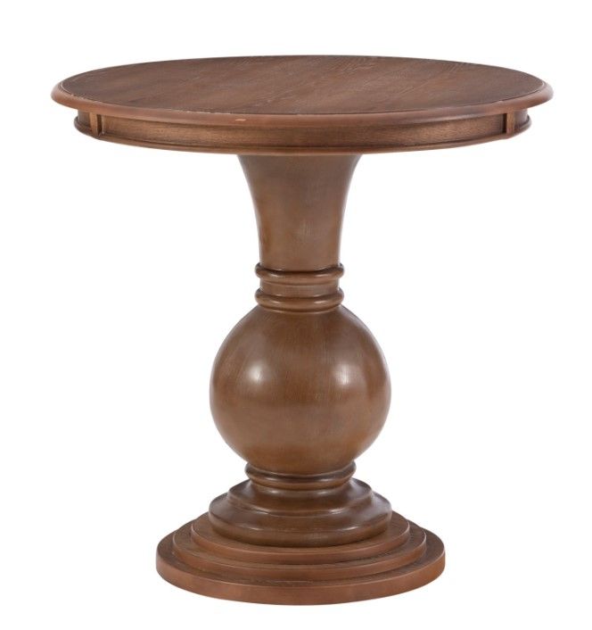 Photo 1 of Adeline Round Accent Table Natural
