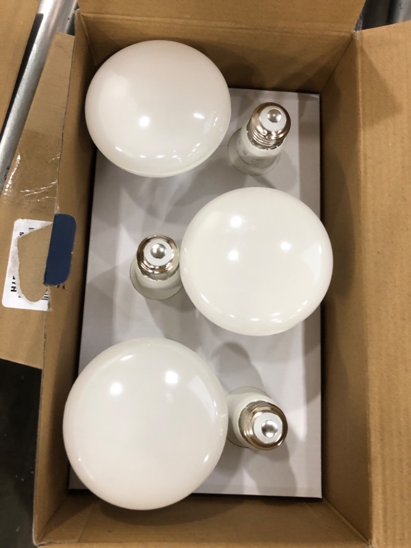 Photo 2 of  E12 Smart Bulbs 60W Equivalent, 6W 500LM, Candelabra LED Bulbs Work with Alexa and Google Assistant, 2700-6500K+RGB, WiFi Smart Light Bulbs No Hub Required, Timer, 2.4GHz WiFi Only, ETL Listed, 3PCS

