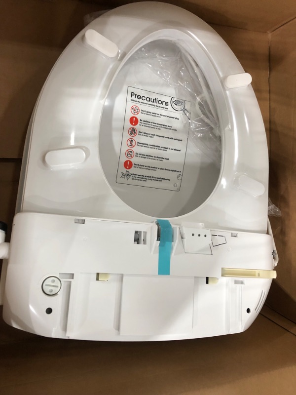 Photo 4 of **NONREFUNDABLE**FOR PARTS OR REPAIR**SEE NOTES**
TOTO SW3036R#01 WASHLET K300 Electronic Bidet Toilet Seat, Cotton White Cotton White Self Cleaning Wand with EWATER