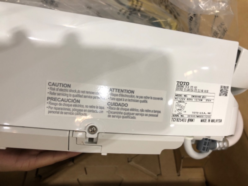 Photo 5 of **NONREFUNDABLE**FOR PARTS OR REPAIR**SEE NOTES**
TOTO SW3036R#01 WASHLET K300 Electronic Bidet Toilet Seat, Cotton White Cotton White Self Cleaning Wand with EWATER