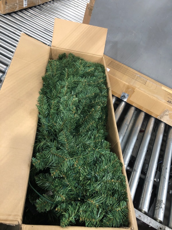 Photo 1 of 48 Inch 4 FT Large Christmas Wreath - Pre-lit Plug-in Outdoor Christmas Wreaths with 210 LED Lights, Hanger, Xmas Decorations for Door Outdoor Indoor Wall Home