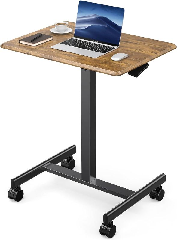 Photo 1 of ***USED - POSSIBLY MISSING PARTS - SOAKED WITH WATER***
edx Small Standing Desk Mobile Standing Desk Adjustable Height