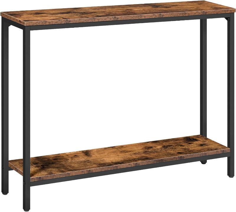 Photo 1 of **DAMAGE**
HOOBRO Console Table, Small Sofa Table with Shelf