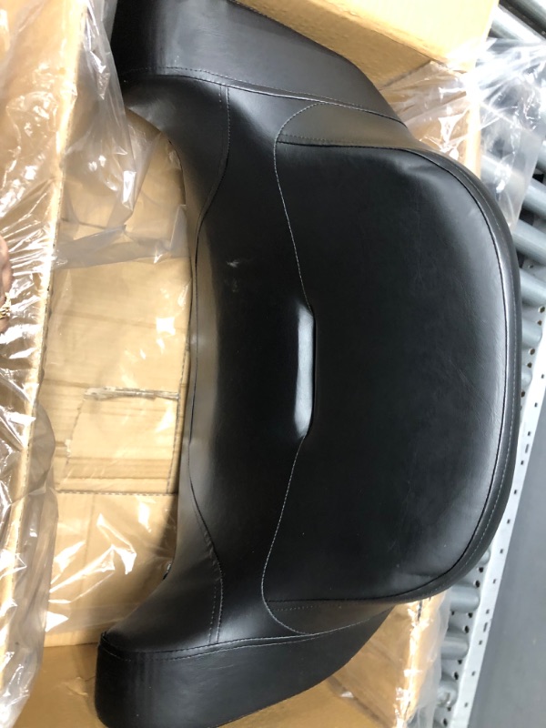 Photo 2 of ECOTRIC Wrap-around King Tour Pack Trunk Backrest Pad Compatible with 2014-2023 Harley Davidson Touring Electra Glide Road King Street Glide Road Glide Electra Glide