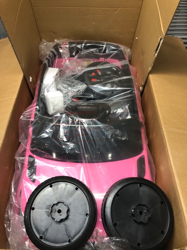 Photo 1 of TOBBI 12V Licensed Land Rover VELAR Vehicle, Kids Ride On Car w/2.4G RC, 4 Wheel Suspension, LED, Music, for Boys Girls (Pink)