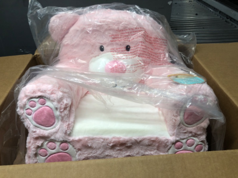 Photo 1 of Animal Adventure | Sweet Seats | Pink Bear Children's Plush Chair