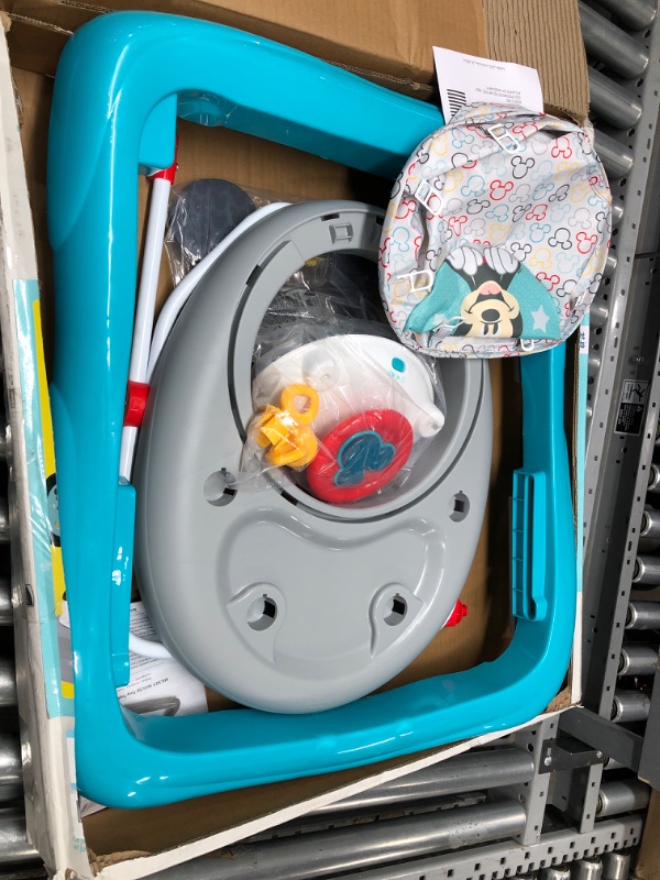 Photo 1 of Bright Starts Mickey Mouse Tiny Trek Walker, Original Bestie, 2-in-1 Walker Ages 6 Months+ Mickey Original Besties