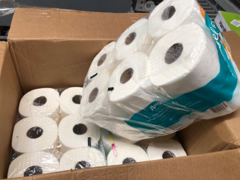 Photo 2 of Angel Soft® Toilet Paper, 48 Mega Rolls = 192 Regular Rolls, 2-Ply Bath Tissue