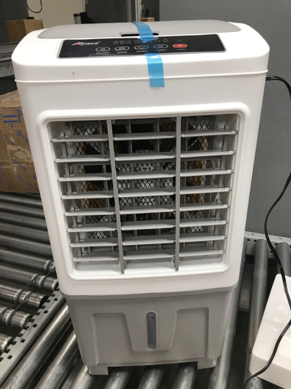 Photo 3 of 
ALPACA Portable Evaporative Air Cooler 3 in 1 Swamp Cooler with Remote Control, 5.3 Gal Water Tank, 3 Speed Cooling Fan, 4 Ice Packs, Portable Air...