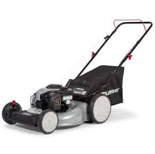 Photo 1 of 21 in. 140 cc Briggs and Stratton Walk Behind Gas Push Lawn Mower with Height Adjustment and with Mulch Bag
