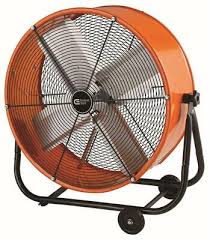 Photo 1 of 24 in. Heavy Duty 2-Speed Direct Drive Tilt Drum Fan
