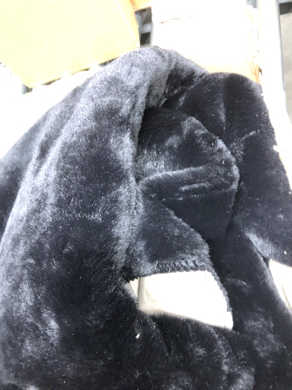 Photo 1 of Faux Fur Cowhide Rugs (5 * 7 ft), Machine Washable Cow Print Area Carpet Black Color with Non-Slip Suede Backing, Durable & No Shedding 5x7ft