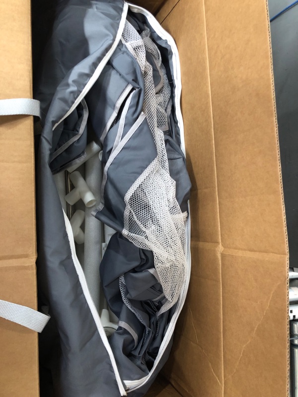 Photo 1 of *MISSING PARTS*DAMAGED**
TODALE Baby Playpen for Toddler, (Gray,50”×50”)