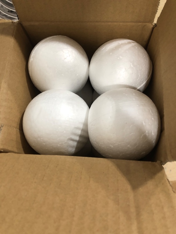 Photo 1 of 12 pack Styrofoam balls for decoration