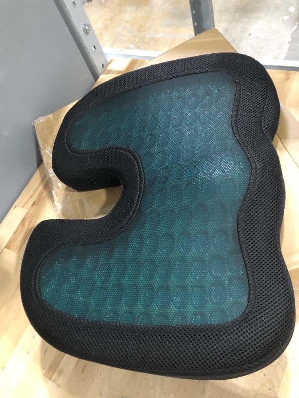 Photo 2 of Amazon Basics Gel Enhanced Memory Foam Seat Cushion for Office Chair Seat Cushion Gel Memory Foam