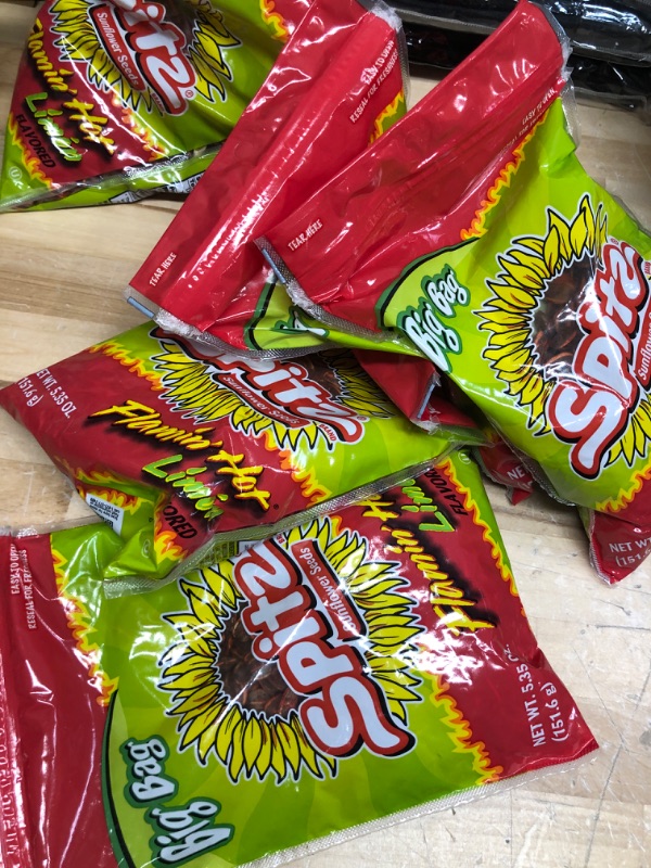 Photo 2 of * 5 BAGS* Spitz Sunflower Seeds, Flamin Limon 6oz Bag (Pack of 1) DATED MAR 2024