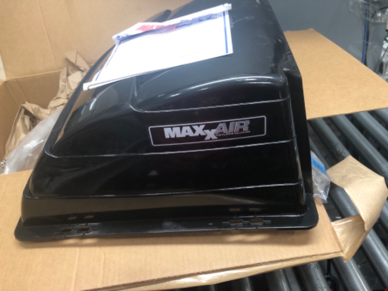 Photo 2 of Maxxair 503.1504 (00-933069) Black Vent Cover, 14" x 14" Cut-Out