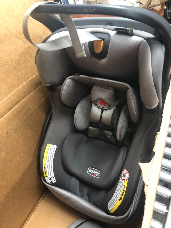 Photo 3 of Chicco KeyFit 35 ClearTex Infant Car Seat - Cove | Grey With ClearTex® No Chemicals Cove/Grey