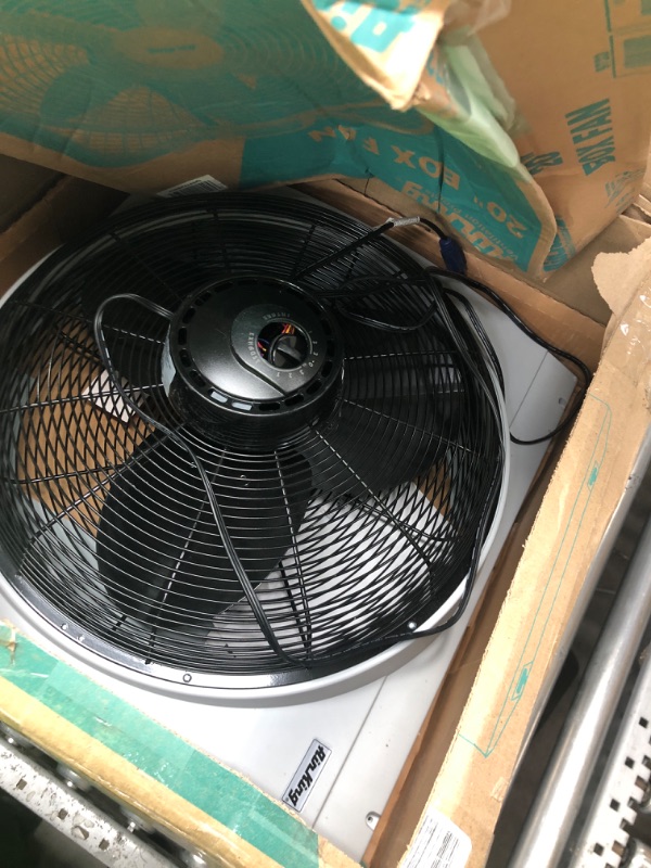 Photo 3 of (PARTS ONLY)Air King 9166F 20" Whole House Window Fan , Gray