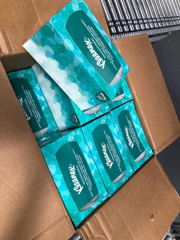 Photo 2 of Kleenex Hand Towels (11268), Ultra Soft and Absorbent, Pop-Up Box, 18 Boxes / Case, 70 Paper Hand Towels / Box, 1,260 Sheets / Case
