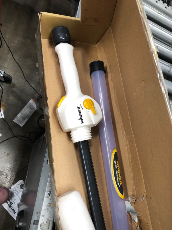 View 4 of Wagner 0530004 SMART Flow Paint Roller, 22 Oz Handle Capacity Paint Roller, Paint Power Roller, Power Paint Roller, Wagner Paint Stick, Automatic Paint Roller SMART Flow Roller