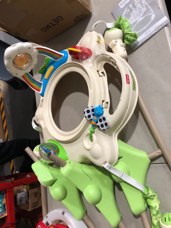 Photo 2 of **PARTS** **MISSING PIECES + HARDWARE** **USED** Fisher-Price Rainforest Jumperoo Bouncer027084427400
