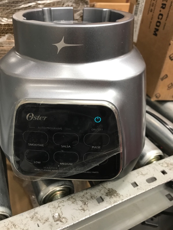 Photo 2 of *SEE NOTE* Oster Touchscreen Blender, 6-Speed, 6-Cup, Auto-program -for Smoothie, Salsa, 800W, Multi-Function blender, 2143023