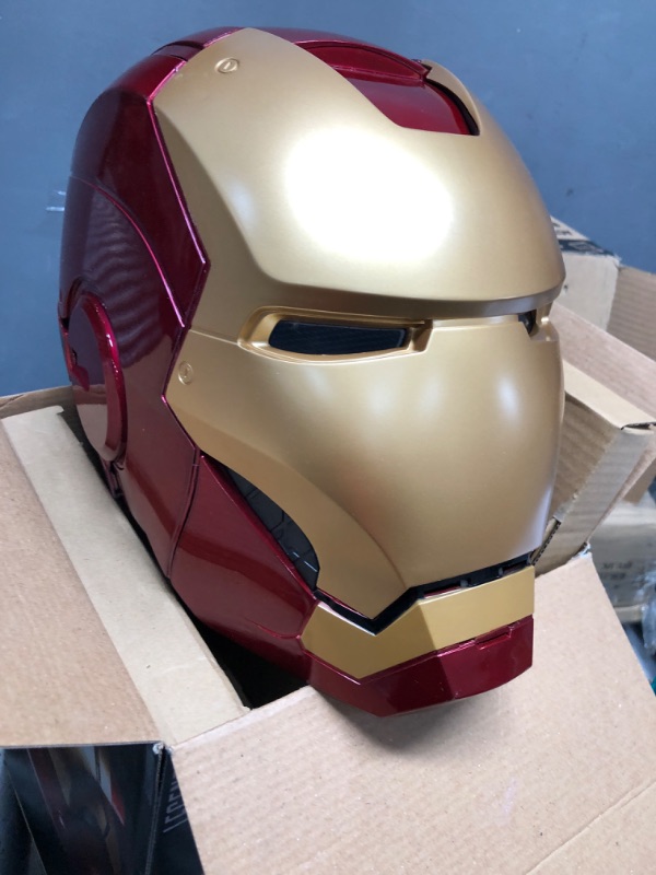 Photo 2 of Avengers Marvel Legends Iron Man Electronic Helmet - Multicolor Characters