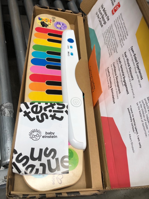 Photo 1 of Baby Einstein Notes & Keys Magic Touch Wooden Electronic Keyboard Toddler Toy, Ages 12 Months +