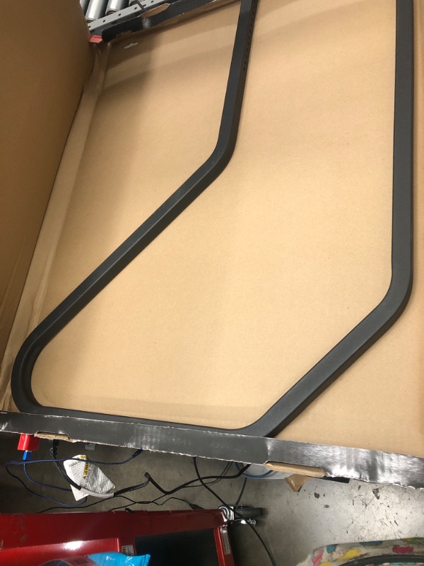 Photo 2 of Lippert Solid Step Entry Assist Handrail, Accommodates Door Widths up to 36”, Easy Installation, Locking Pins for 5” Adjustment, for 5th Wheel RVs, Travel Trailers, Motorhomes - 799640