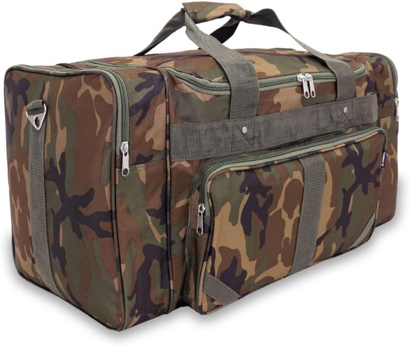 Photo 1 of  large camo Duffel Bag