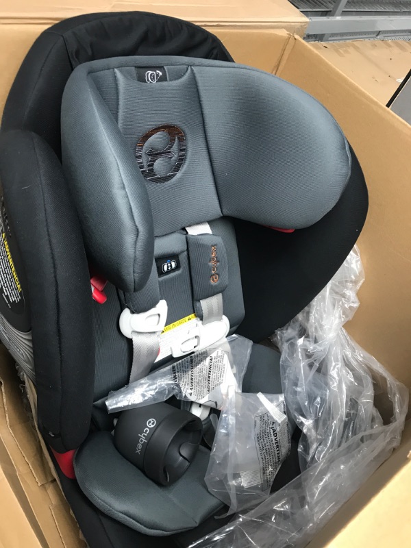 Photo 2 of CYBEX Eternis S™ All-in-One Convertible Car Seat-Pepper Black