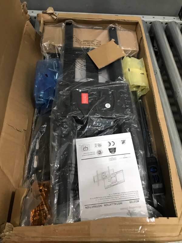 Photo 1 of Mounting Dream TV Wall Mount with Sliding Design for Most 42-86" TV, Full Motion TV Mount with Swivel Articulating Dual Arms, Easy for TV Centering, Max VESA 600x400mm, 132 lbs, MD2198