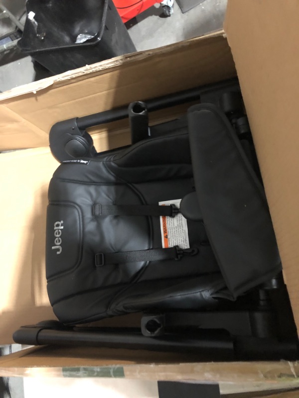 Photo 5 of **PARTS** *SEE NOTES* Jeep by Delta Children Classic Convertible 2-in-1 High Chair  Black