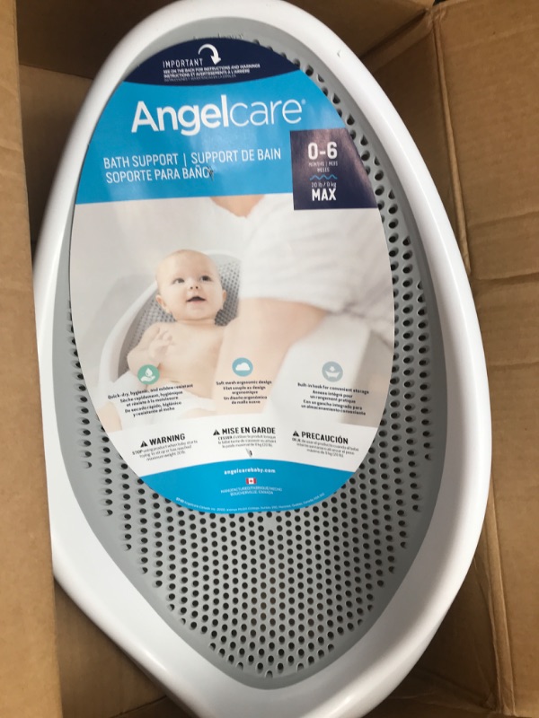 Photo 3 of Angelcare Baby Bath Support (Grey) | Ideal for Babies Less than 6 Months Old