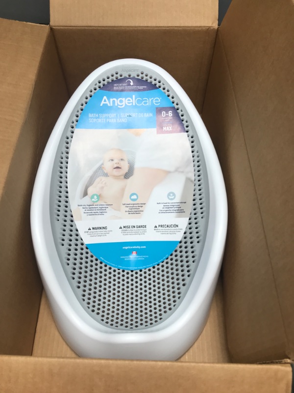 Photo 2 of Angelcare Baby Bath Support (Grey) | Ideal for Babies Less than 6 Months Old