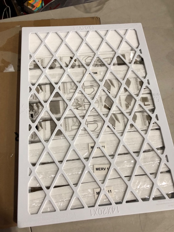 Photo 4 of UBeesize Reusable Air Filter 14x20x1 MERV 11 MPR 1200 AC/HVAC Furnace Filters,Deep Pleated Air Cleaner