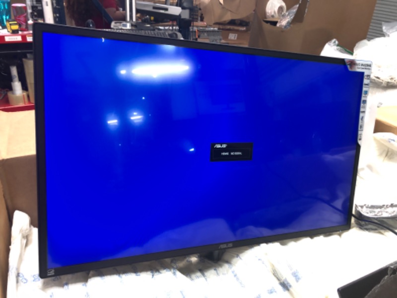 Photo 4 of ASUS 31.5” 1080P Monitor (VA329HE) - Full HD, IPS, 75Hz, Adaptive-Sync, Eye Care, Low Blue Light, Flicker Free, HDMI, VGA, Wall Mountable, Tilt Adjustable,Black
