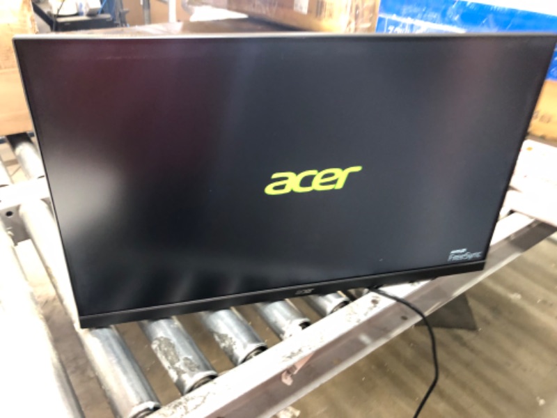 Photo 3 of Acer CB272 bmiprx 27" Full HD (1920 x 1080) IPS Zero Frame Professional Home Office Monitor with AMD Radeon Free Sync, Height Adjustable Stand with Tilt & Pivot | Display, HDMI & VGA ports, Speakers
