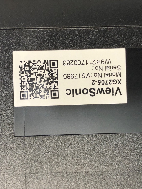 Photo 3 of **SCREEN OUT OF FOCUS **ViewSonic OMNI XG2705 27 Inch 1080p 1ms 144Hz IPS Gaming Monitor with FreeSync Premium, Eye Care, Advanced Ergonomics, HDMI and DP for Esports 27-Inch 144Hz