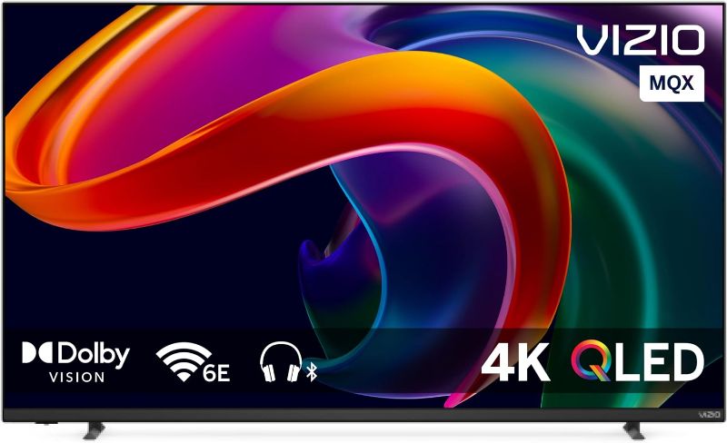 Photo 1 of VIZIO 50-inch MQX-Series 4K 120Hz QLED HDR10+ Smart TV with Dolby Vision, Active Full Array, 240Hz @ 1080p PC Gaming, WiFi 6E, Apple AirPlay, Chromecast Built-in, M50QXM-K01, 2023 Model
